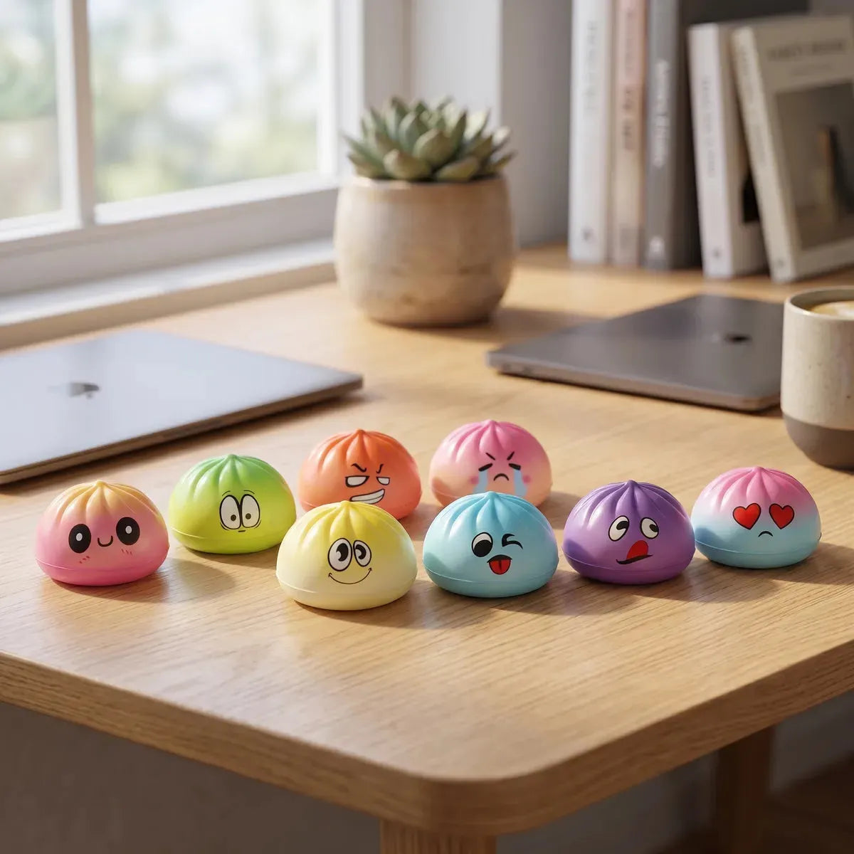 Kawaii Mini Dumpling Squishy Toy