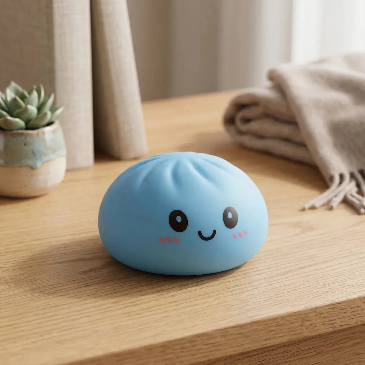 Ocean Blue Dumpling Squishy