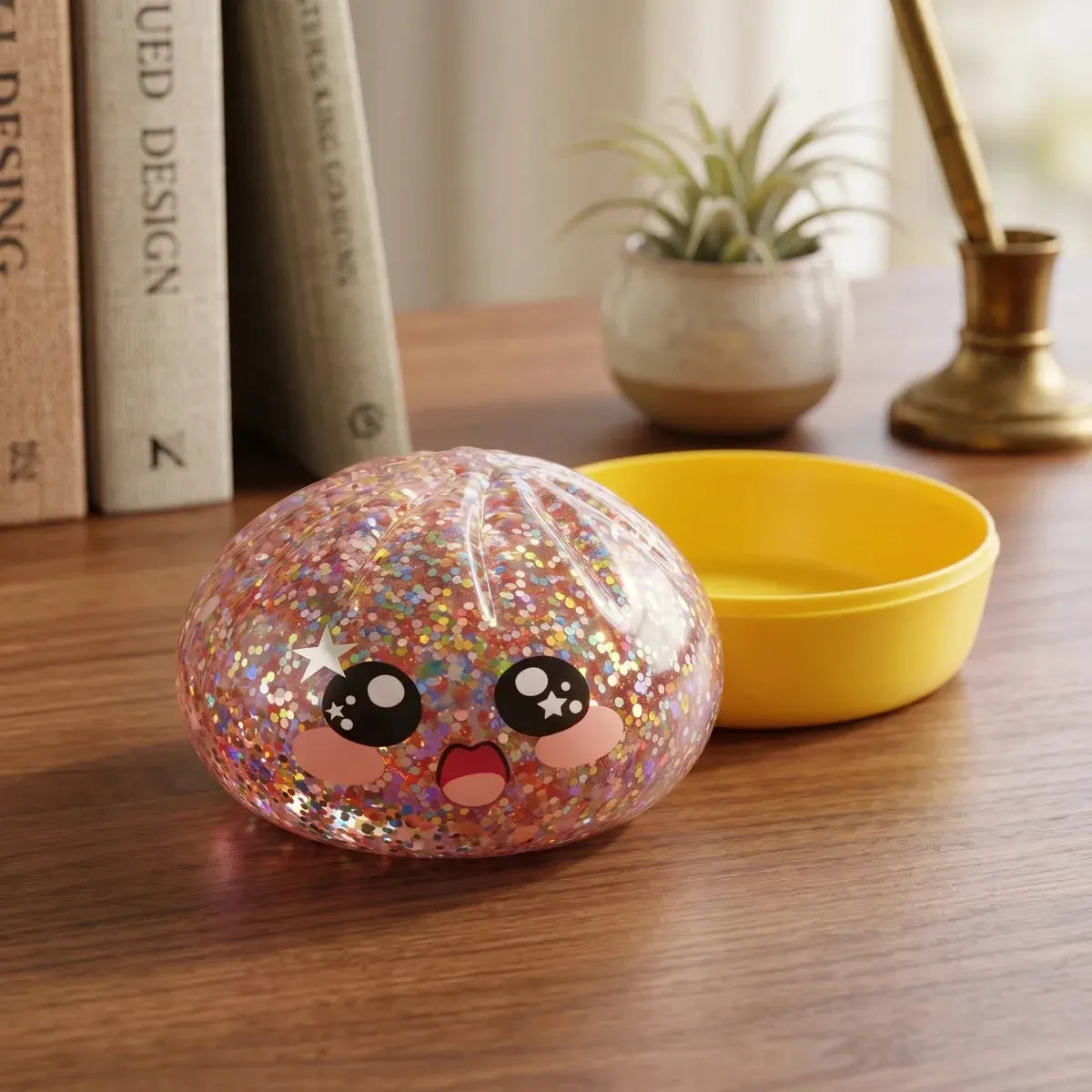 Kawaii Pink Galaxy Dumpling Squishy