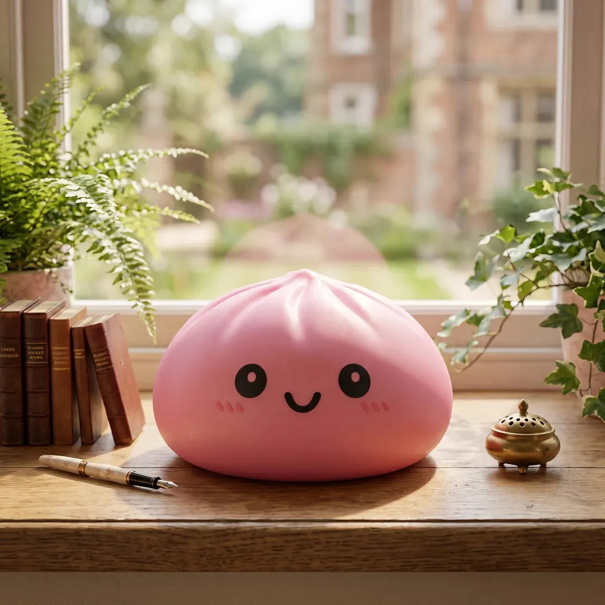Jumbo Large Pink Dumpling Squishy