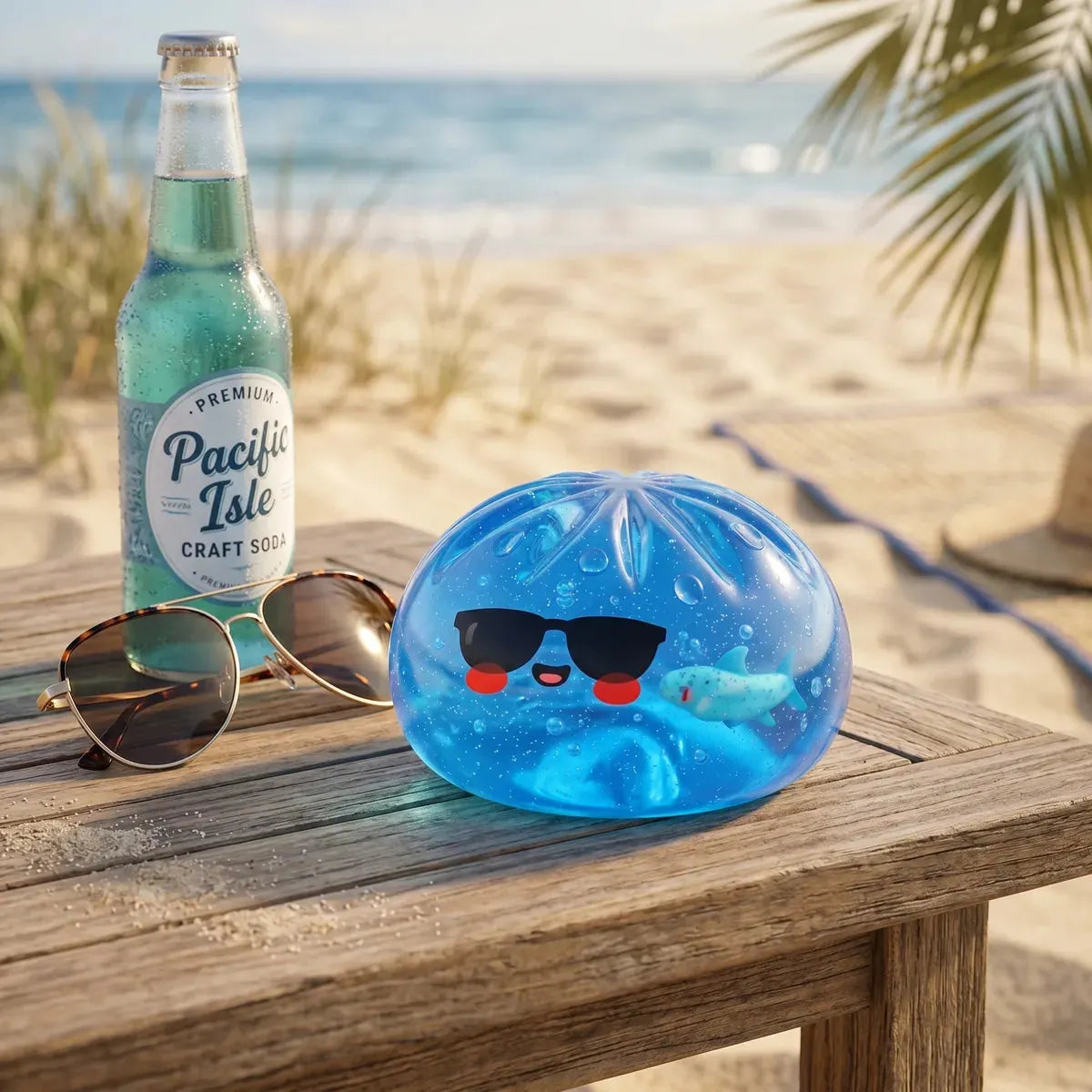Chill Sunglasses Dumpling Squishy