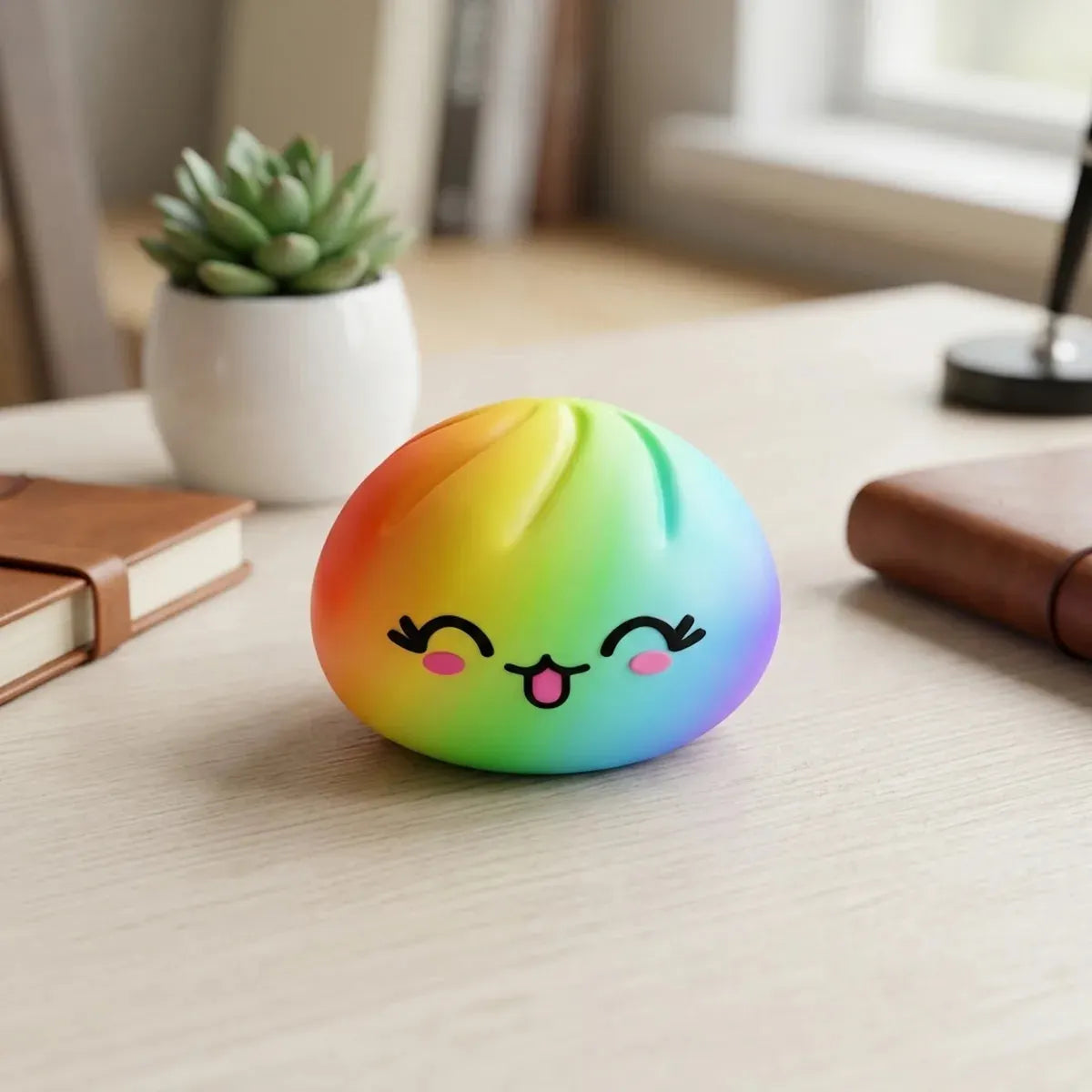 Colorful Rare Rainbow Dumpling Squishy