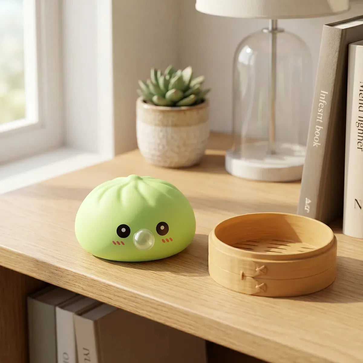 Fresh Green Blow Dumpling Squishy