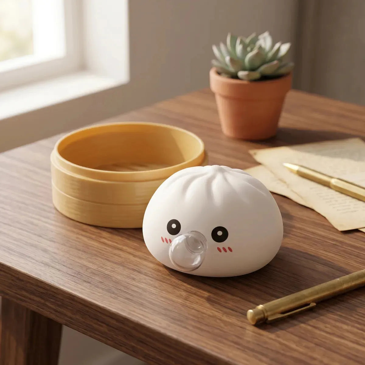 Cloud White Blow Dumpling Squishy