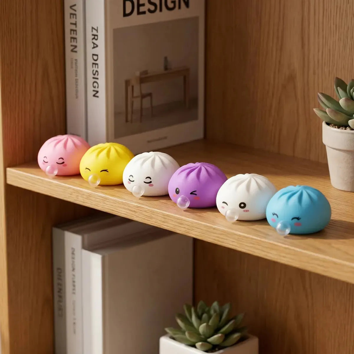 Mystery Dumpling Squishy Toys Bubble Blow