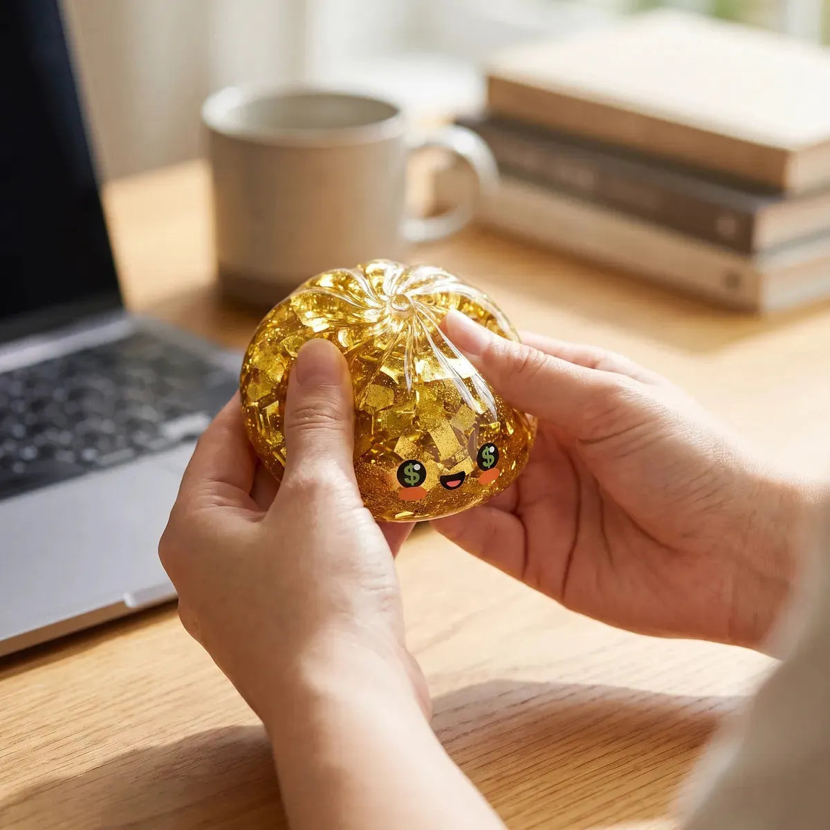 Ultra Rare Lucky Gold Dumpling Squishy