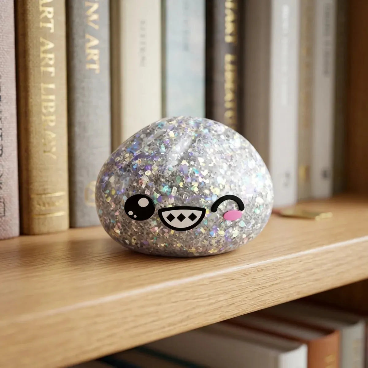 Shimmer Rare Silver Dumpling Squishy