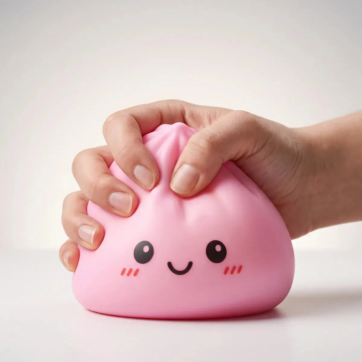 Jumbo Large Pink Dumpling Squishy