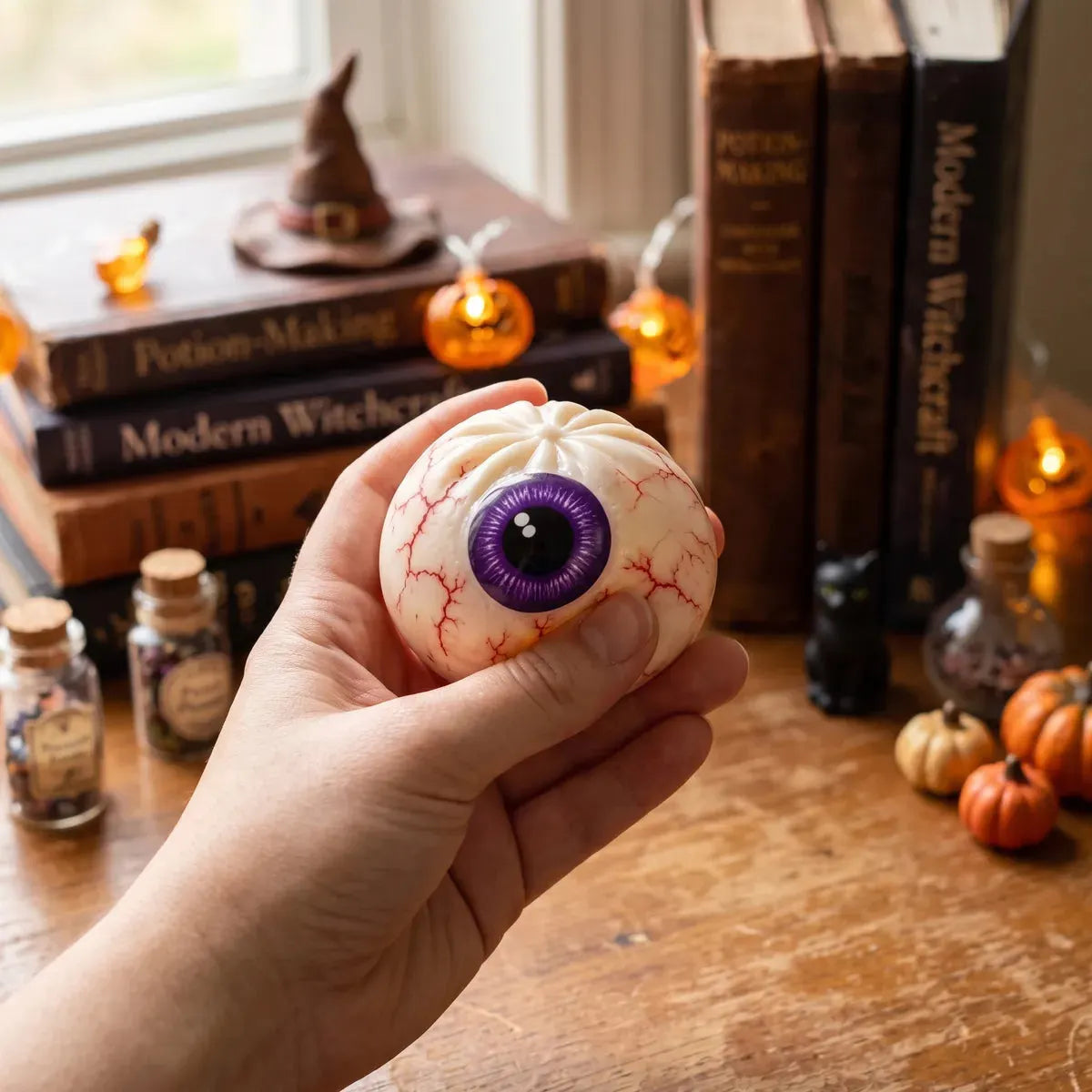 Creepy Eyeball Halloween Dumpling Squishy