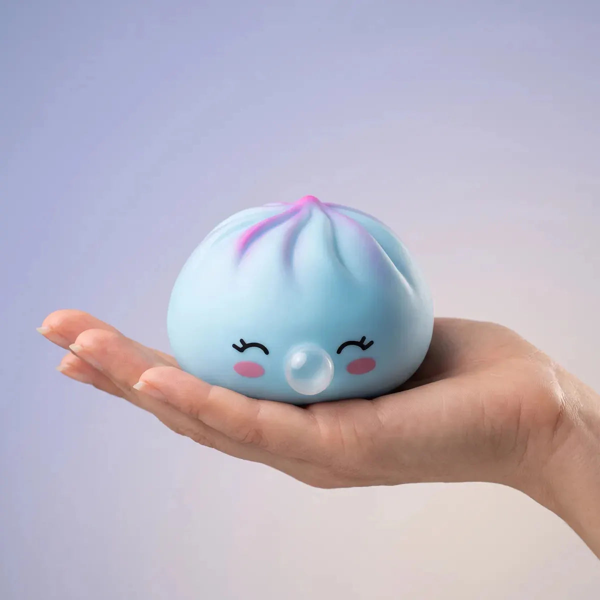 Frost Blue Rare Blow Dumpling Squishy