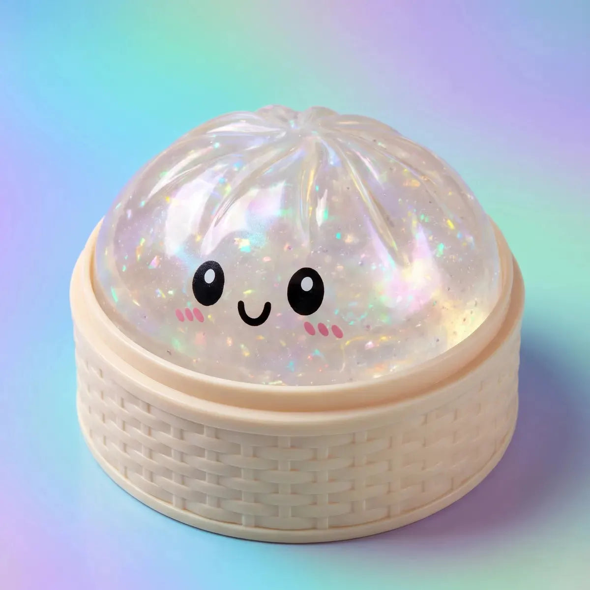 Iridescent Holographic Dumpling Squishy