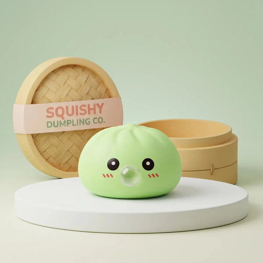 Fresh Green Blow Dumpling Squishy