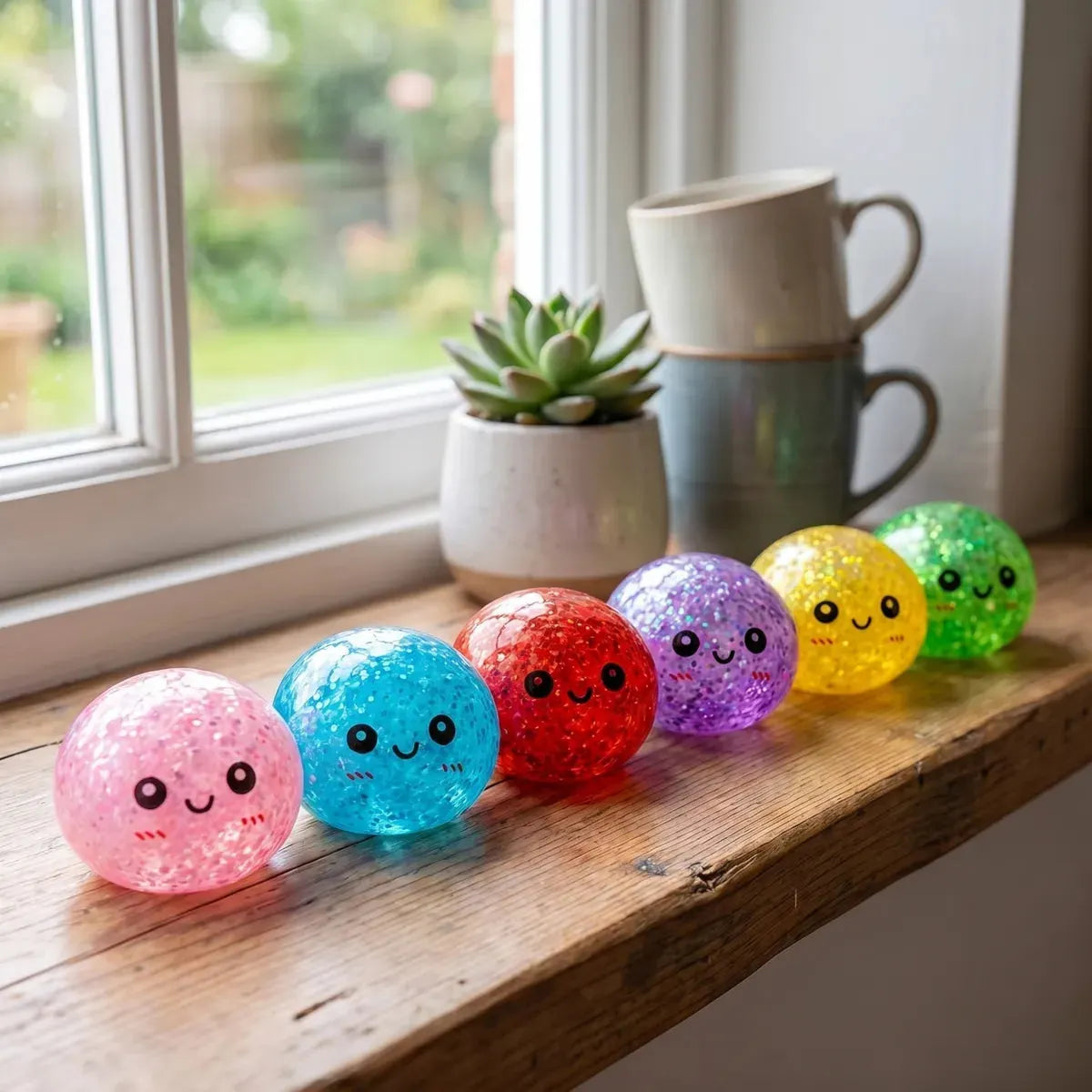Shiny Mini Metallic Dumpling Squishy