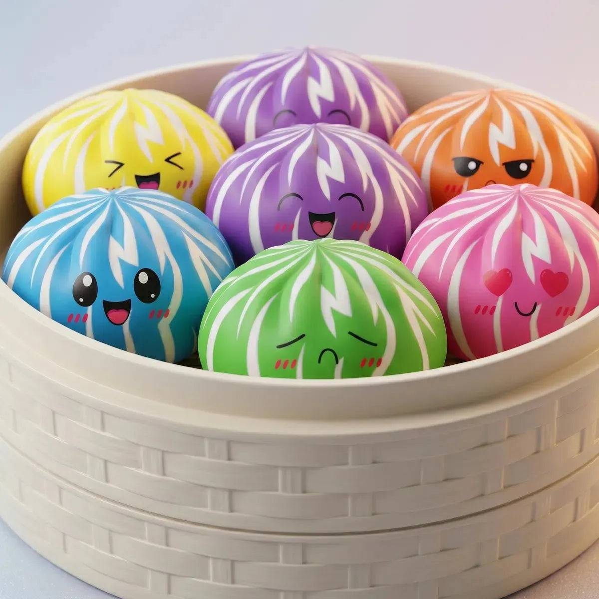 Fluffy Dumpling Squishy Bun Mystery Toy
