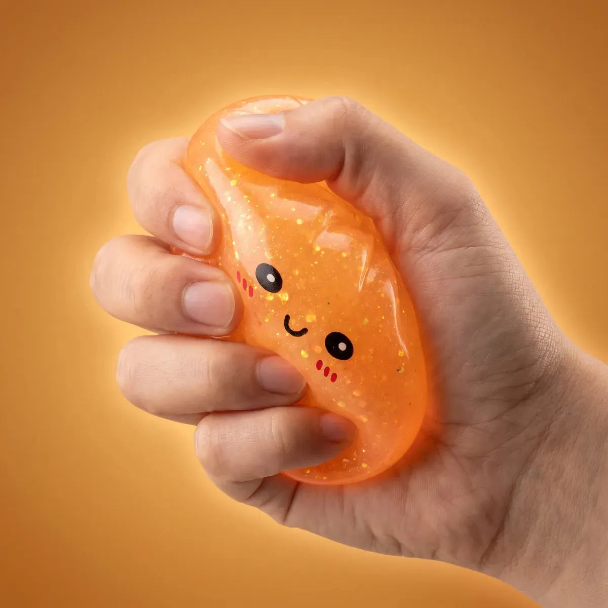 Mystery Glow In Dark Glitter Dumpling Squishy Blind Box