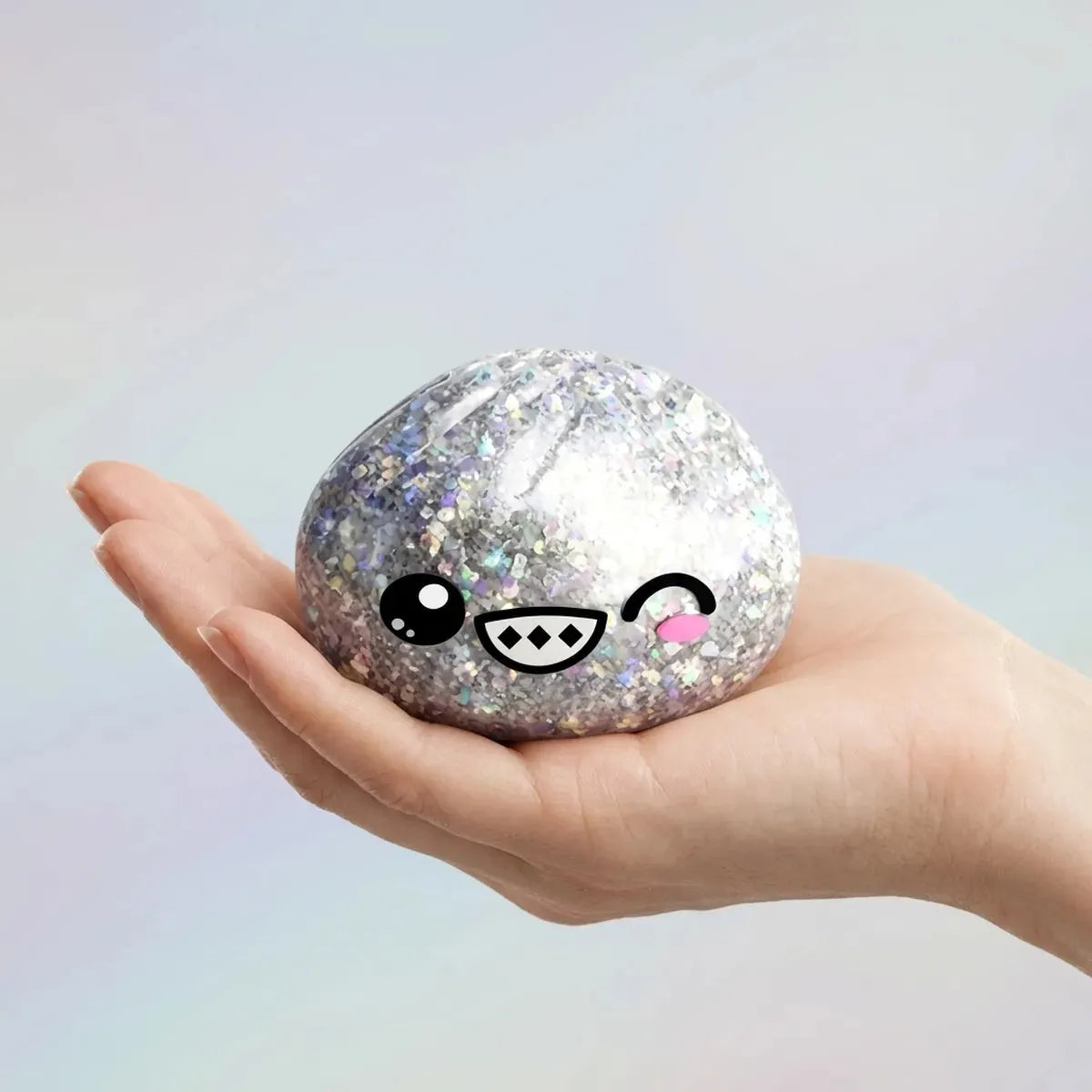 Shimmer Rare Silver Dumpling Squishy