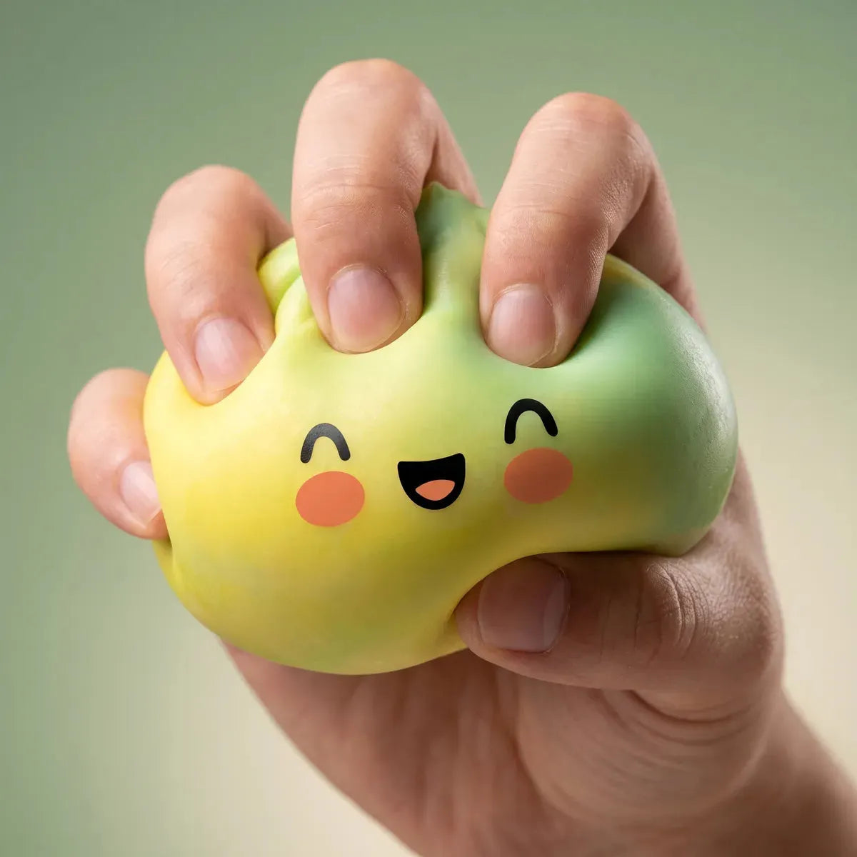 Sunset Yellow Fade Dumpling Squishy