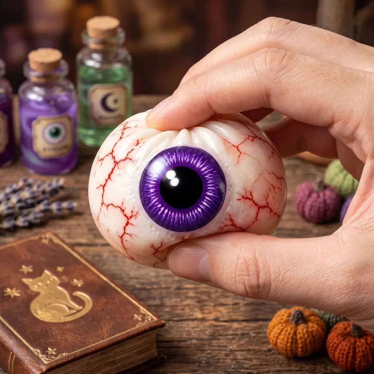 Creepy Eyeball Halloween Dumpling Squishy