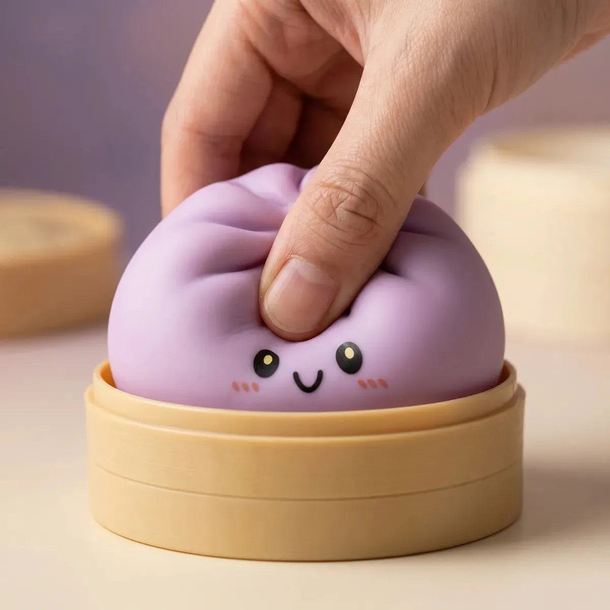 Berry Magenta Dumpling Squishy