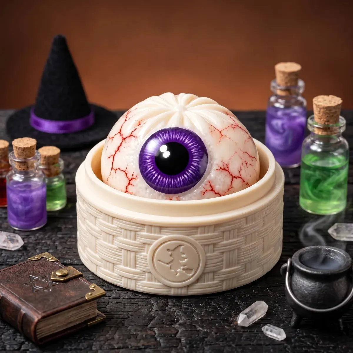 Creepy Eyeball Halloween Dumpling Squishy