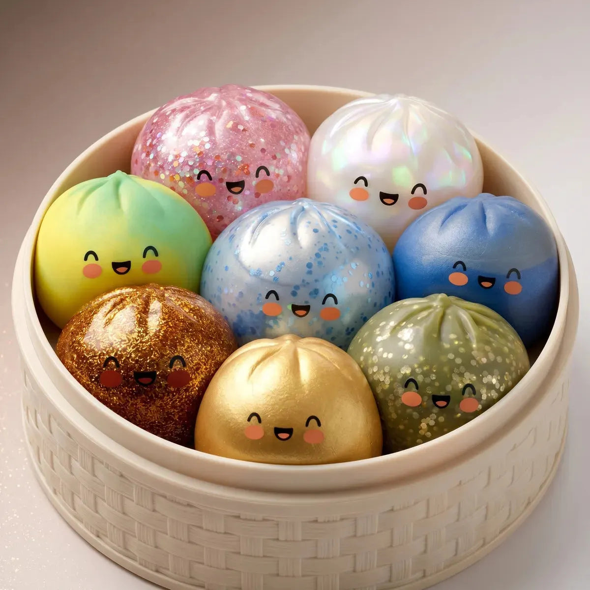Fluffy Squishy Bun Mystery Dumpling