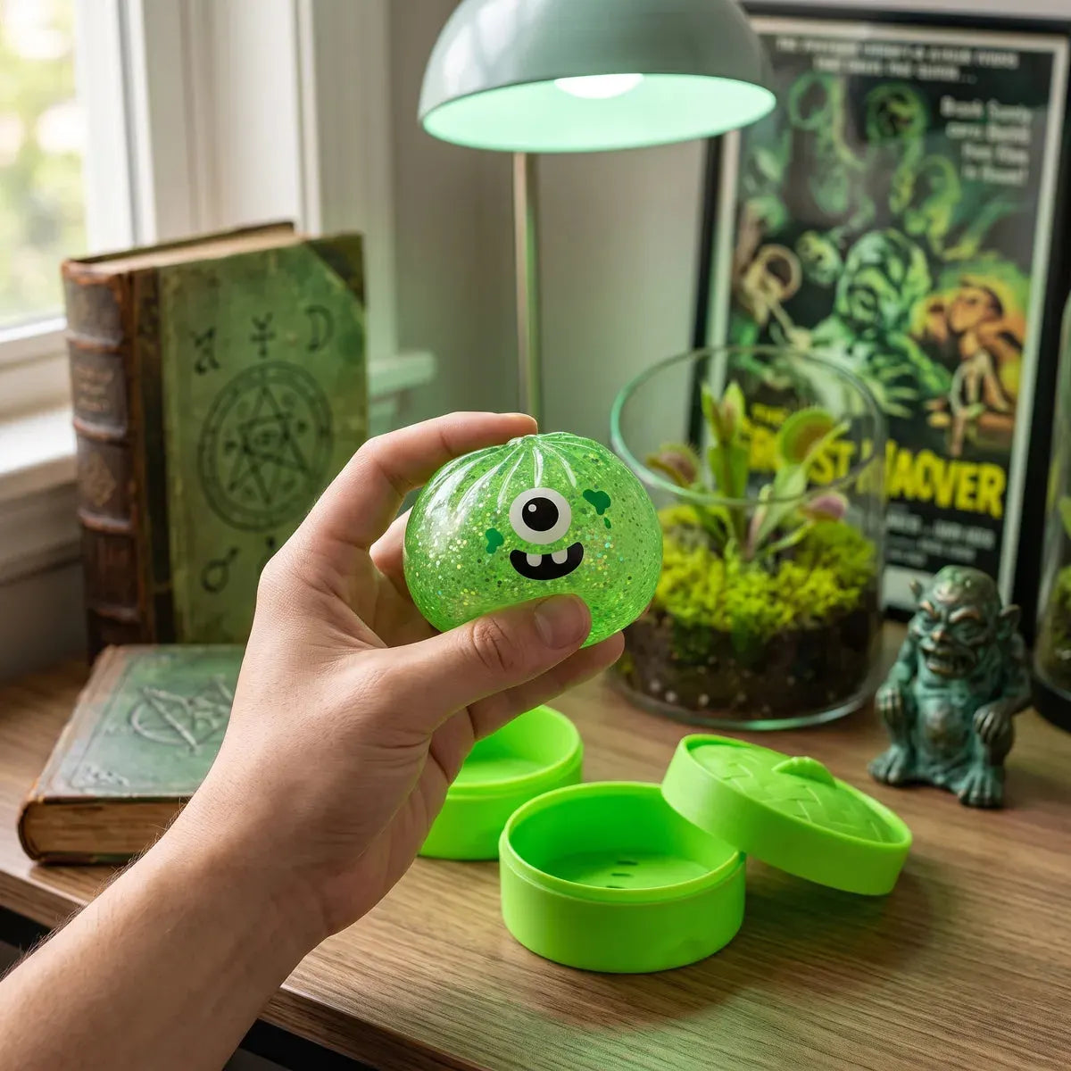 Slimy Monster Halloween Dumpling Squishy