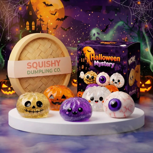 Haunted Halloween Dumpling Squishy Set