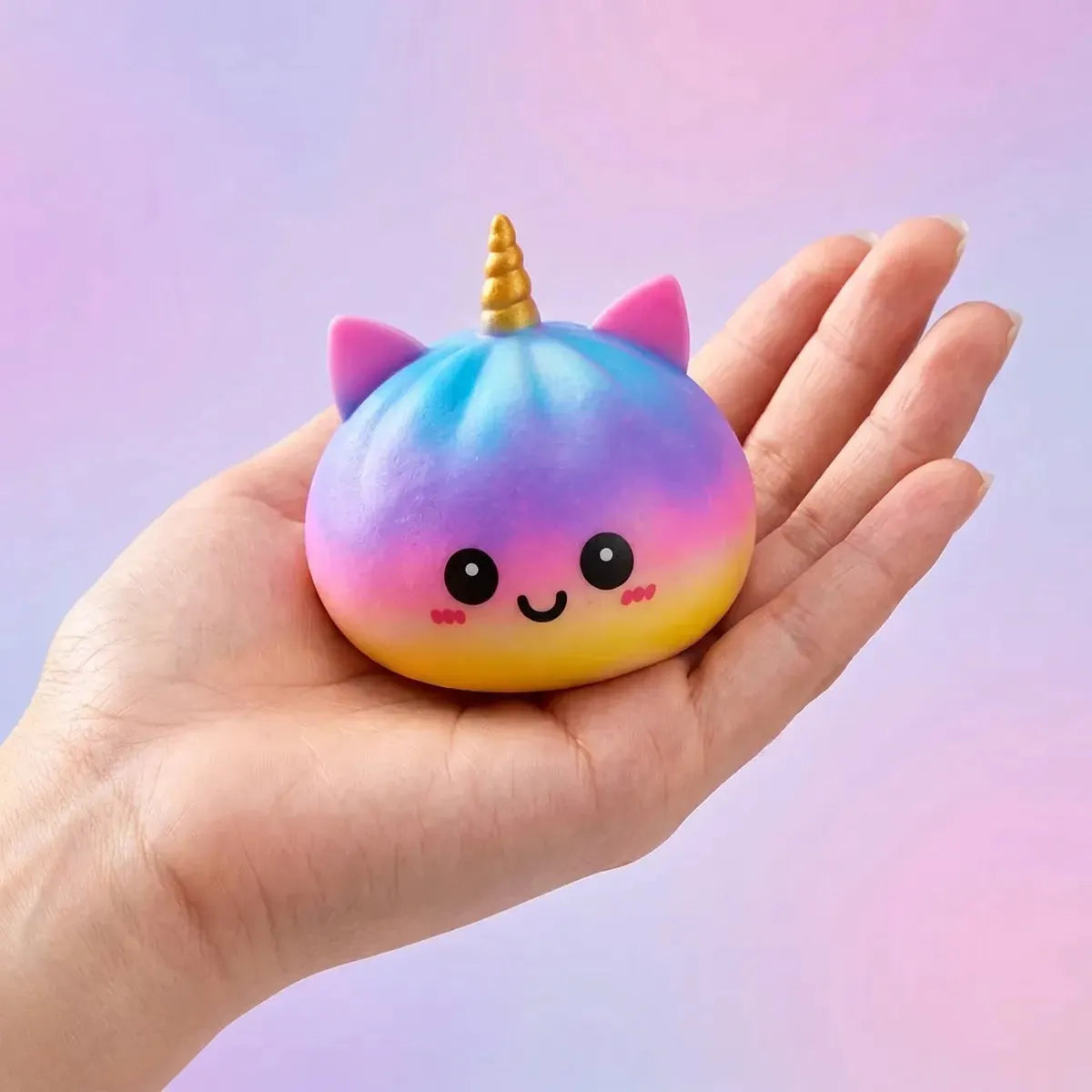 Magical Jumbo Unicorn Rainbow Squishy Dumplings