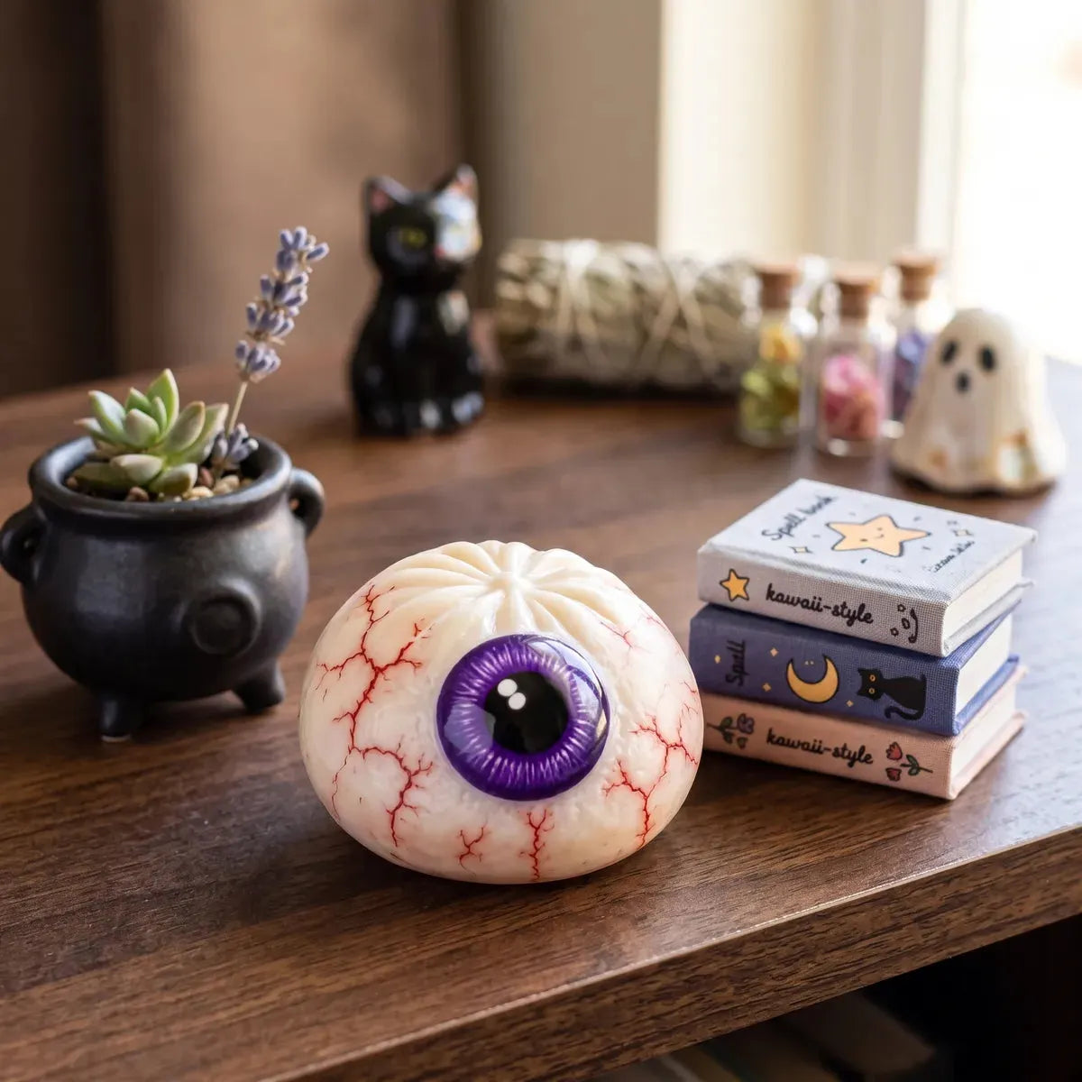 Creepy Eyeball Halloween Dumpling Squishy