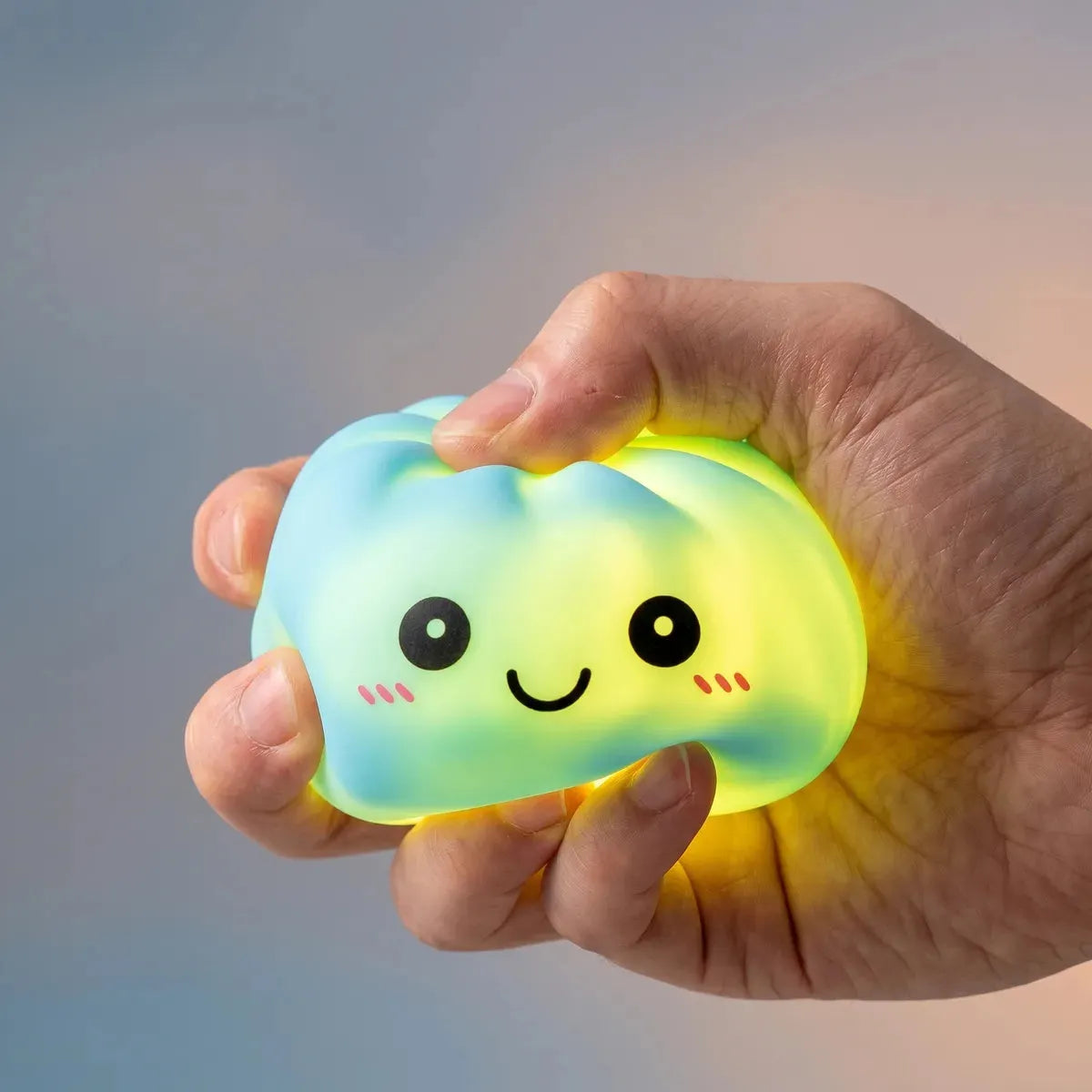 Aurora Blue Squishy Dumpling Light