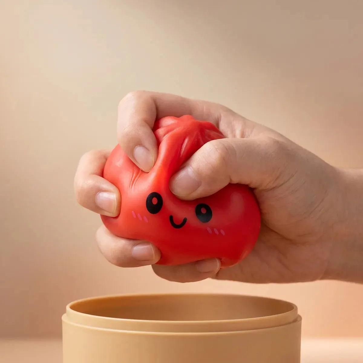 Cherry Red Dumpling Squishy