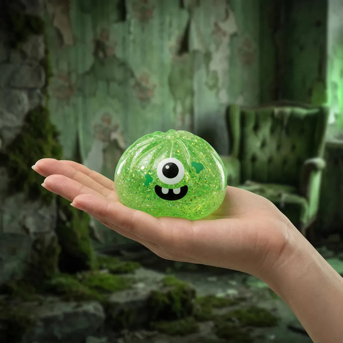 Slimy Monster Halloween Dumpling Squishy