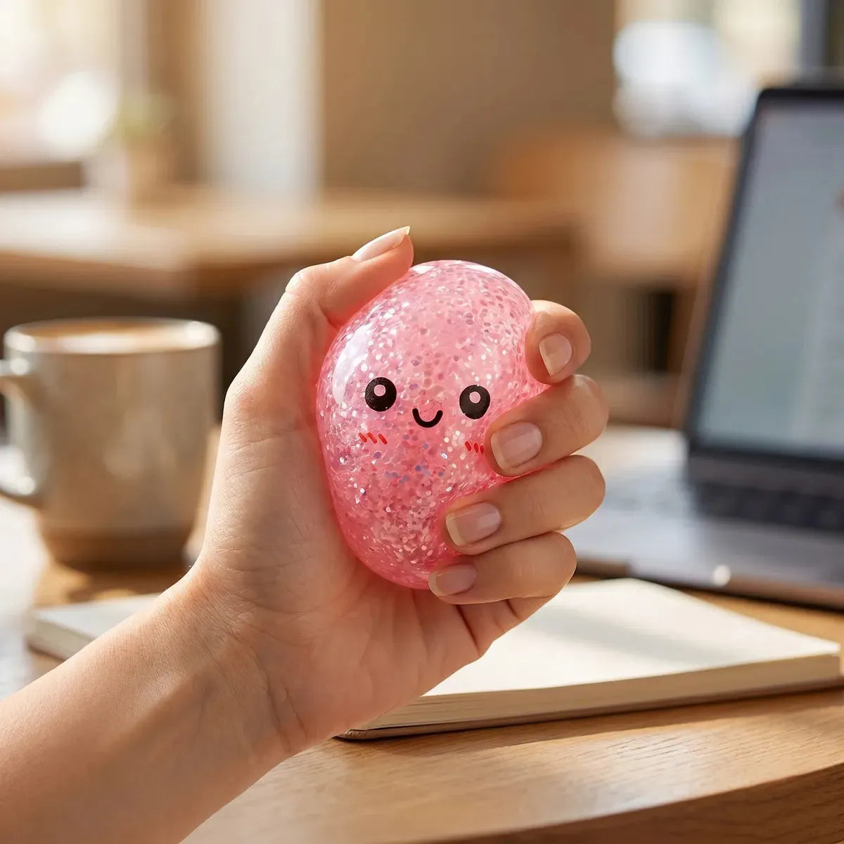 Shiny Mini Metallic Dumpling Squishy