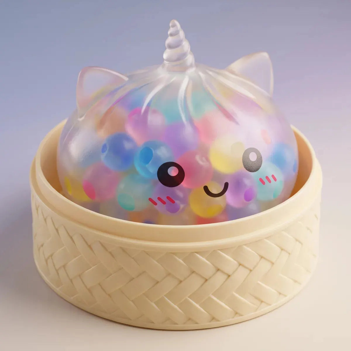 Pastel Multicolor Unicorn Bubble Dumpling Squishy