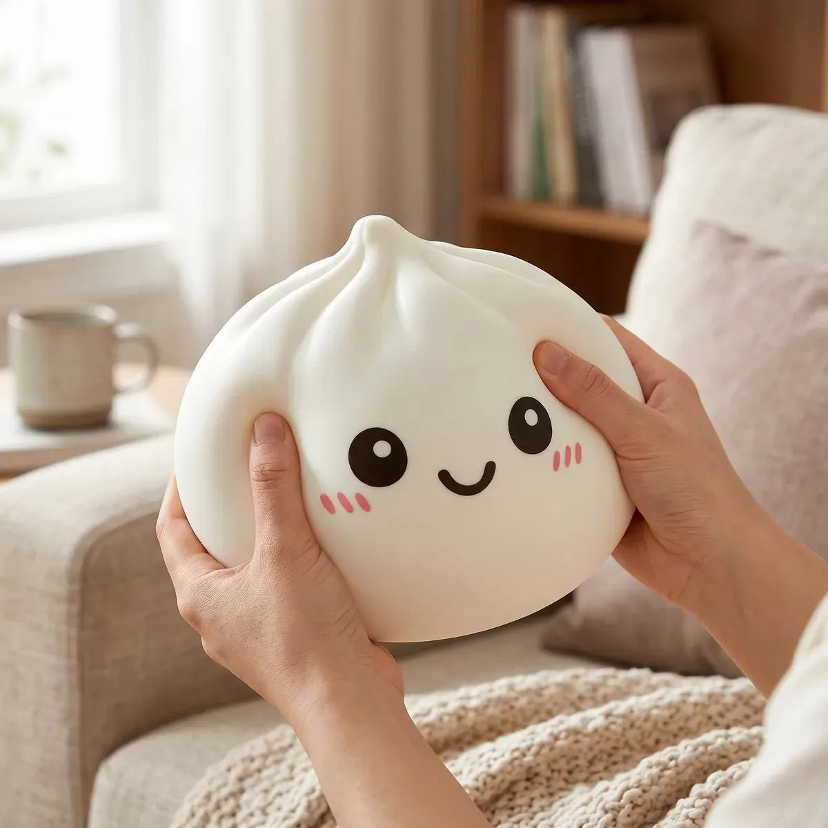 Huggable Giant Dumpling Squishy Toy