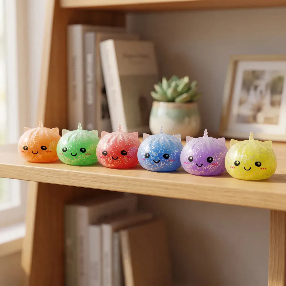 Starlit Mystery Sparkle Unicorn Dumpling Squishy