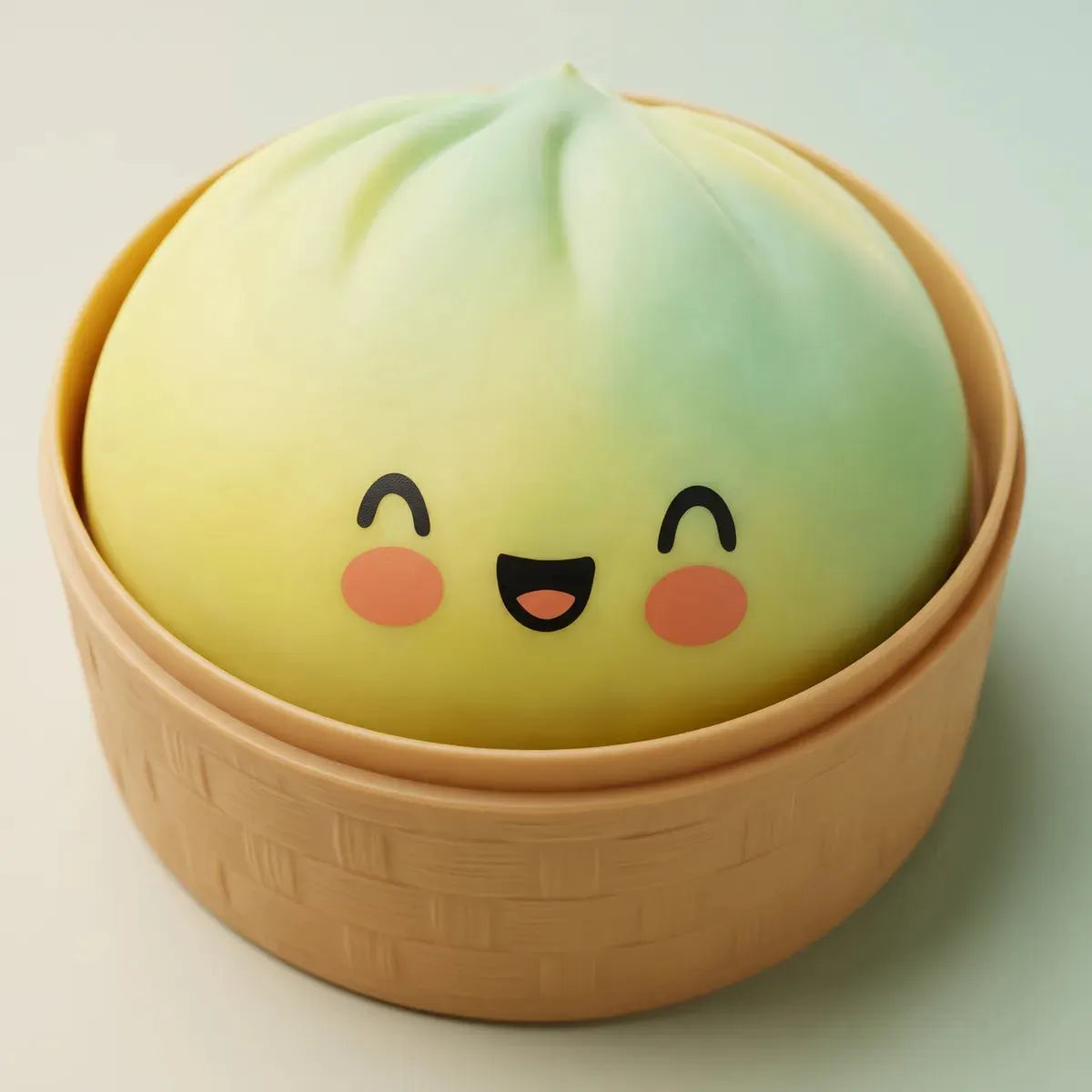 Sunset Yellow Fade Dumpling Squishy