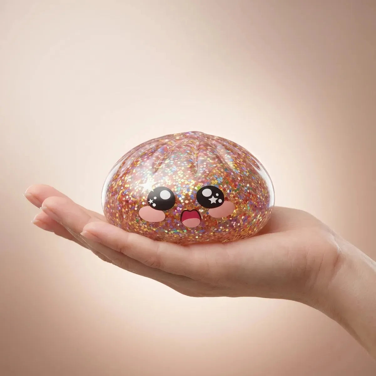 Kawaii Pink Galaxy Dumpling Squishy