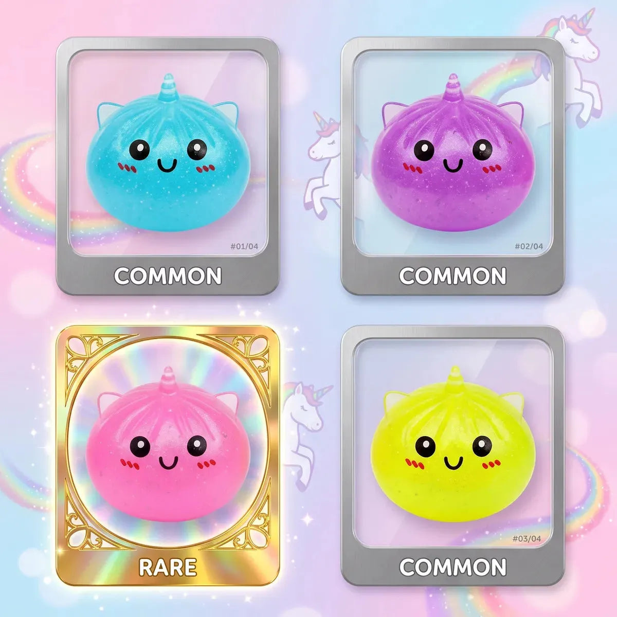 Magic Mystery Mini Unicorn Dumpling Squishy