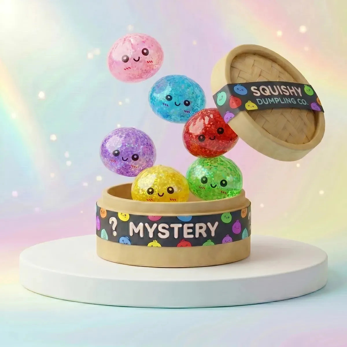 🎁 Shiny Mini Metallic Squishy (100% off)