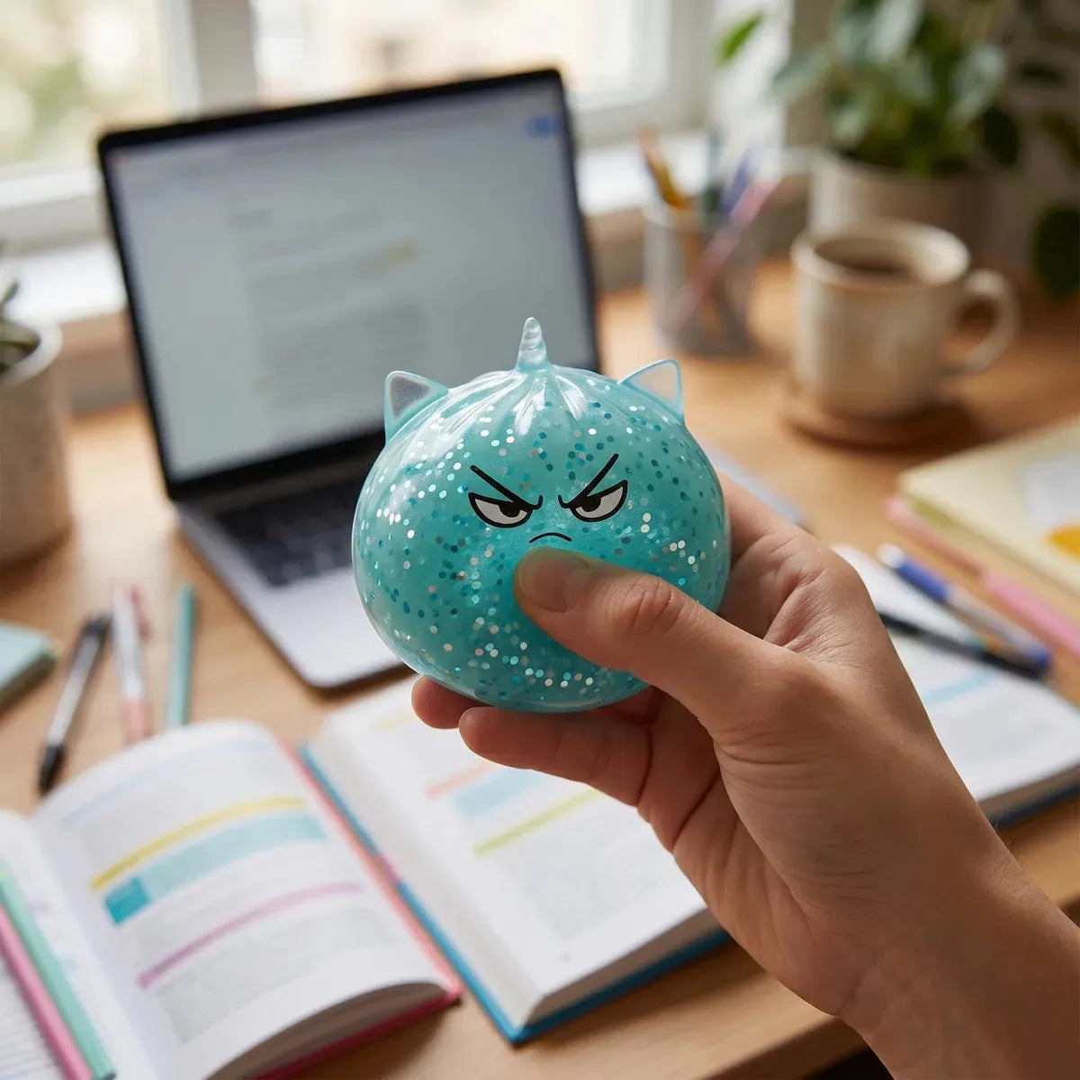 Magical Mystery Dumpling Squishy Rare Unicorn Glitter