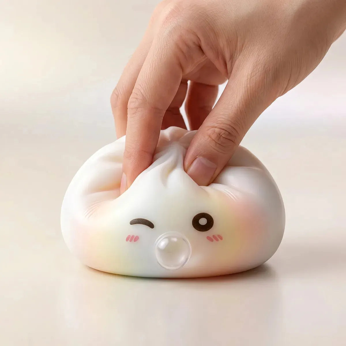 Mystery Dumpling Squishy Toys Bubble Blow