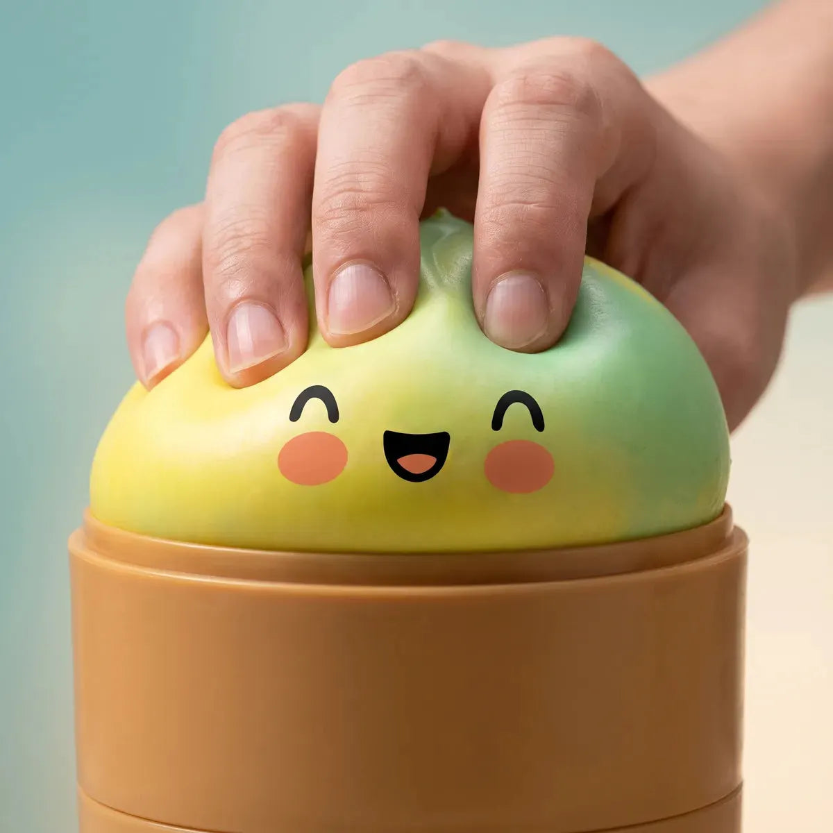 Sunset Yellow Fade Dumpling Squishy