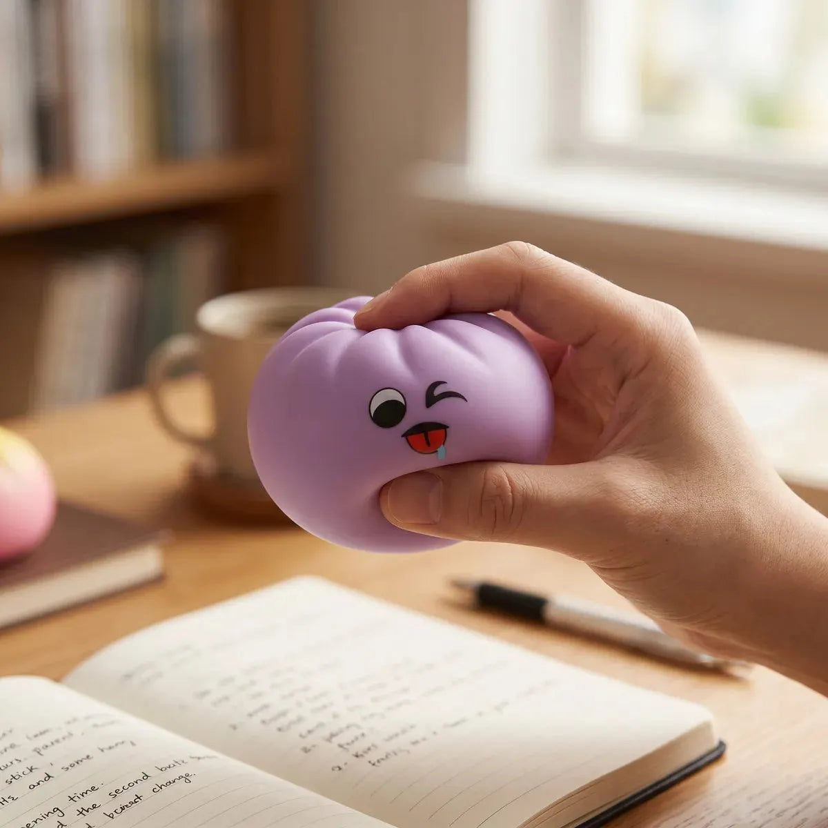 Pillowy Dumpling Squishy Mystery Bun Fidget Toy
