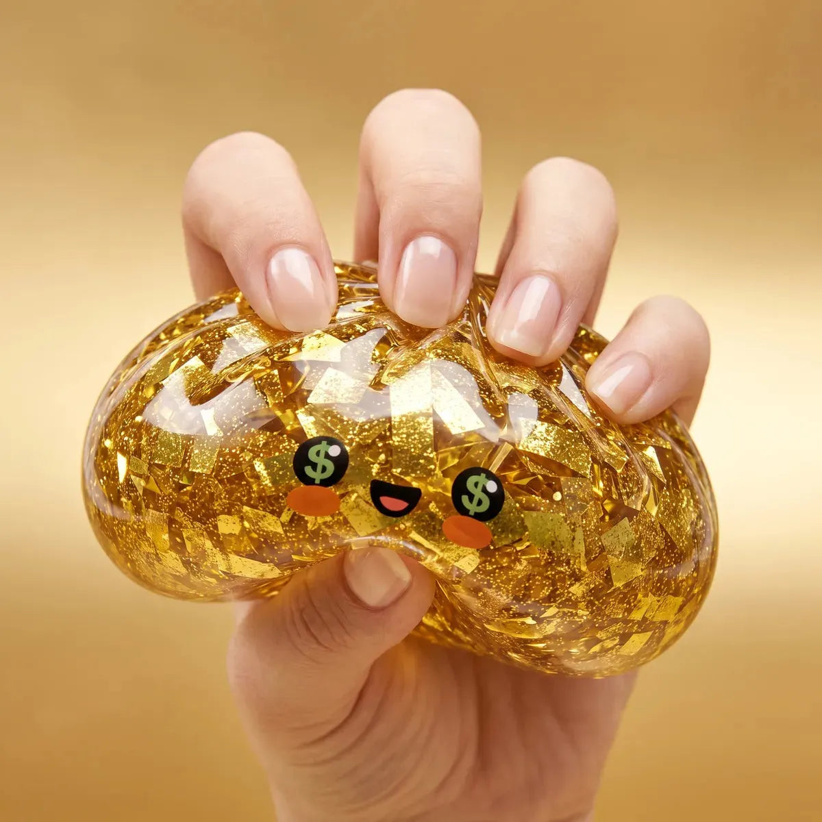Ultra Rare Lucky Gold Dumpling Squishy