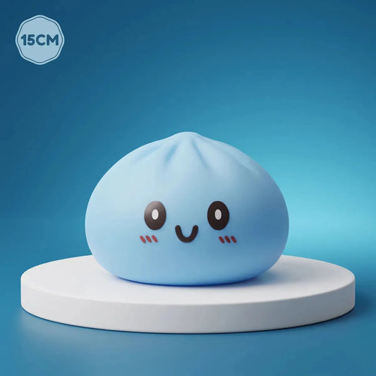 Jumbo Large Blue Dumpling Squishy