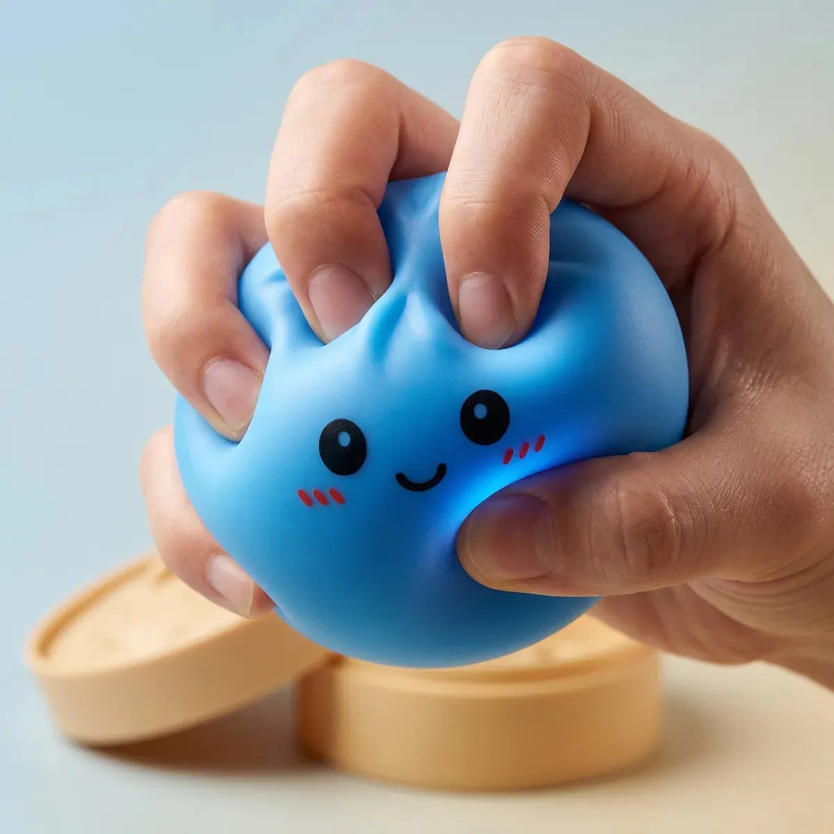 Ocean Blue Dumpling Squishy