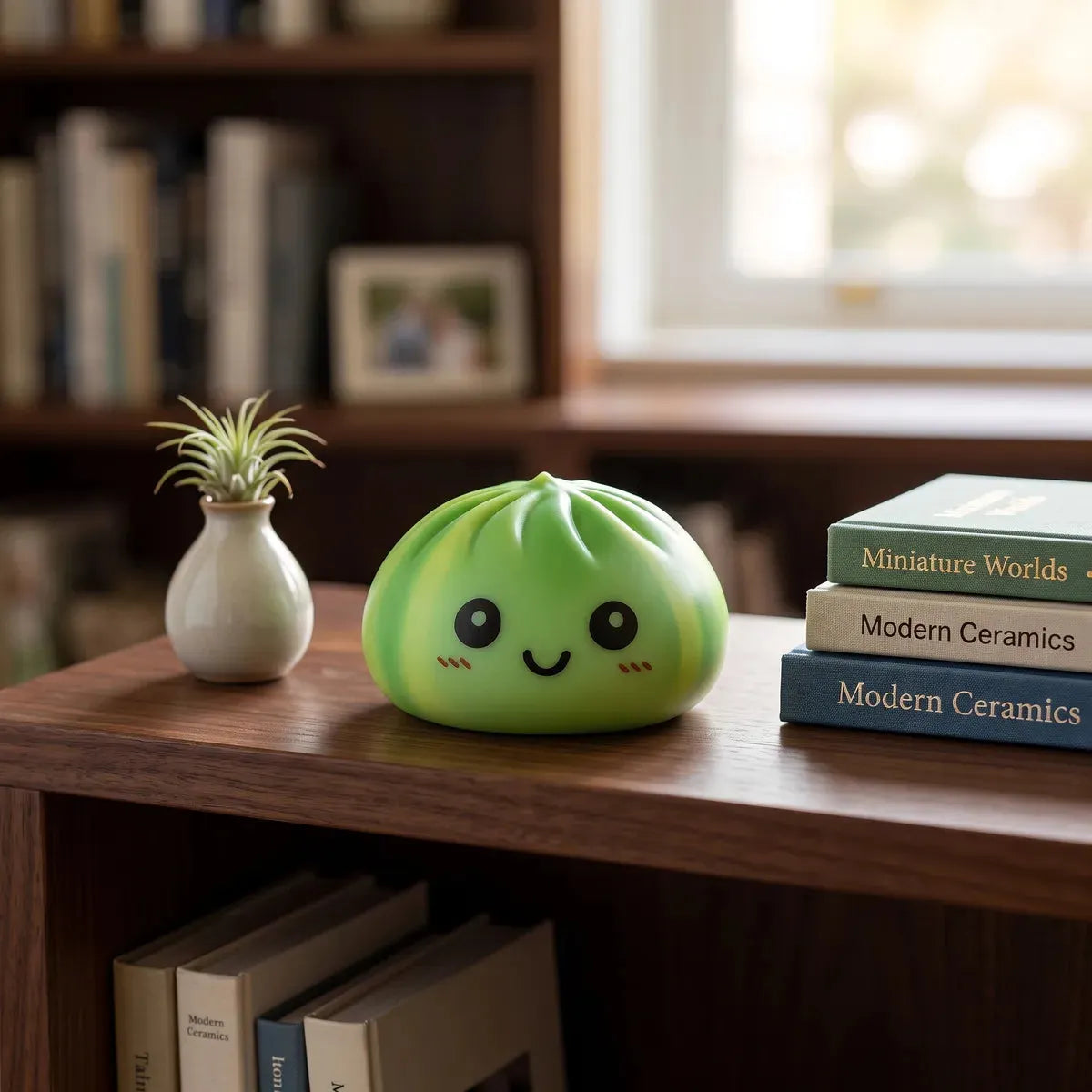 Swirl Green Tie Dye Dumpling Squishy