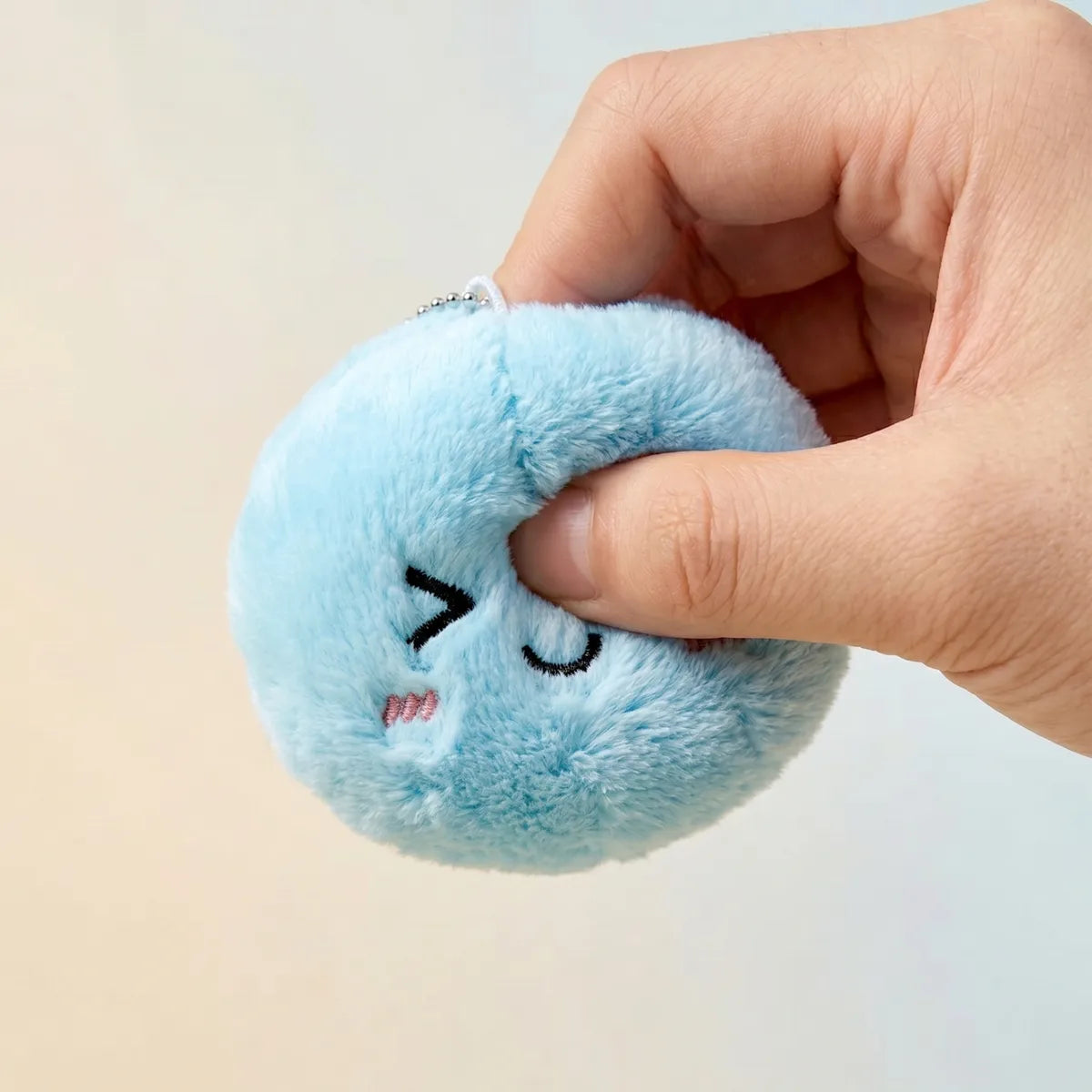 Keychain Plush Dumpling Squishy 6 Pieces