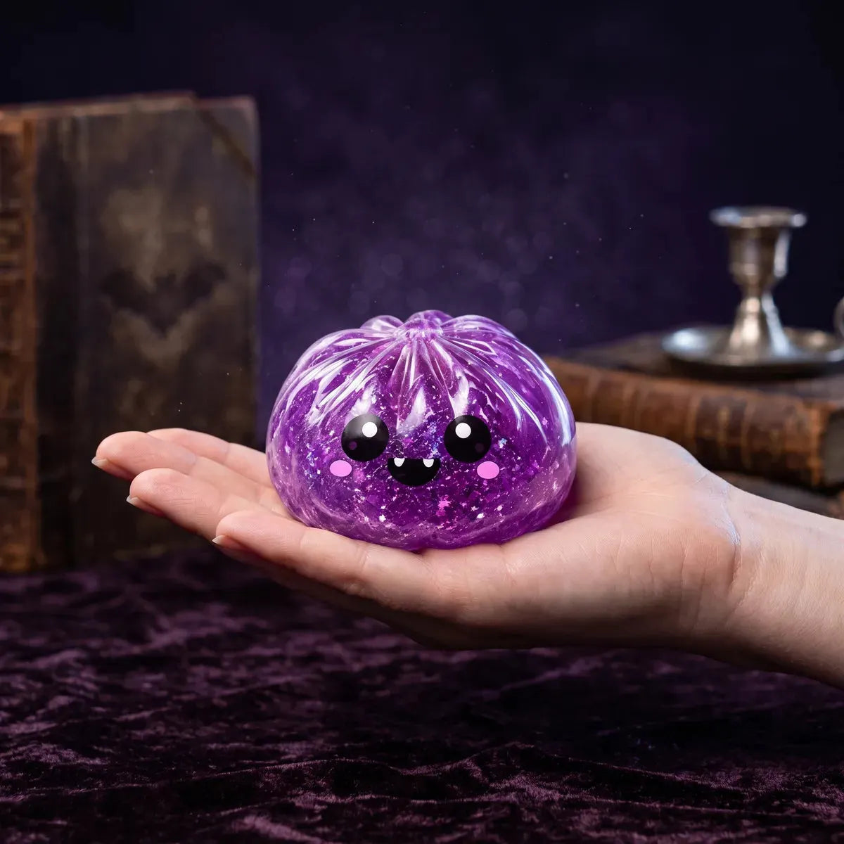 Fanged Vampire Halloween Dumpling Squishy